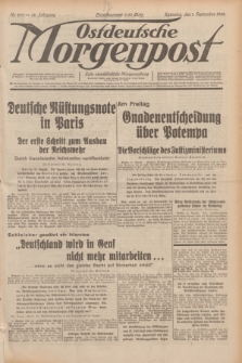 Ostdeutsche Morgenpost : erste oberschlesische Morgenzeitung. Jg.14, Nr. 242 (1 September 1932)