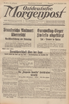 Ostdeutsche Morgenpost : erste oberschlesische Morgenzeitung. Jg.14, Nr. 253 (12 September 1932)