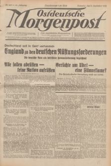 Ostdeutsche Morgenpost : erste oberschlesische Morgenzeitung. Jg.14, Nr. 260 (19 September 1932)