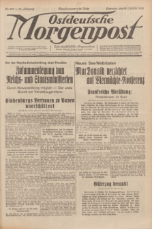 Ostdeutsche Morgenpost : erste oberschlesische Morgenzeitung. Jg.14, Nr. 299 (28 Oktober 1932)