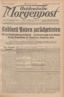 Ostdeutsche Morgenpost : erste oberschlesische Morgenzeitung. Jg.14, Nr. 320 (18 November 1932)