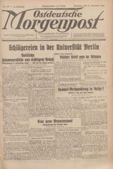 Ostdeutsche Morgenpost : erste oberschlesische Morgenzeitung. Jg.11, Nr. 315 (13 November 1929)