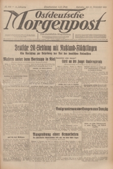 Ostdeutsche Morgenpost : erste oberschlesische Morgenzeitung. Jg.11, Nr. 318 (16 November 1929)