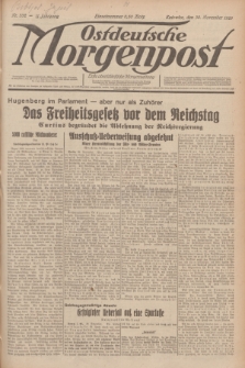Ostdeutsche Morgenpost : erste oberschlesische Morgenzeitung. Jg.11, Nr. 332 (30 November 1929)