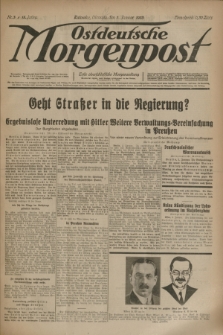 Ostdeutsche Morgenpost : erste oberschlesische Morgenzeitung. Jg.15, Nr. 3 (3 Januar 1933)