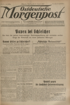 Ostdeutsche Morgenpost : erste oberschlesische Morgenzeitung. Jg.15, Nr. 10 (10 Januar 1933)