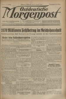 Ostdeutsche Morgenpost : erste oberschlesische Morgenzeitung. Jg.15, Nr. 11 (11 Januar 1933)