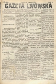 Gazeta Lwowska. 1887, nr 201