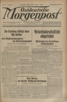 Ostdeutsche Morgenpost : erste oberschlesische Morgenzeitung. Jg.15, Nr. 18 (18 Januar 1933)