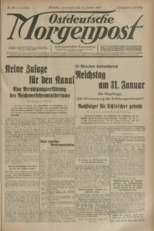 Ostdeutsche Morgenpost : erste oberschlesische Morgenzeitung. Jg.15, Nr. 28 (28 Januar 1933)