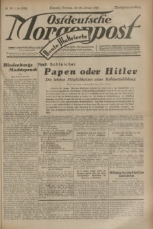 Ostdeutsche Morgenpost : erste oberschlesische Morgenzeitung. Jg.15, Nr. 29 (29 Januar 1933) + dod.