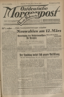 Ostdeutsche Morgenpost : erste oberschlesische Morgenzeitung. Jg.15, Nr. 36 (5 Februar 1933) + dod.