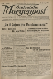 Ostdeutsche Morgenpost : erste oberschlesische Morgenzeitung. Jg.15, Nr. 40 (9 Februar 1933)