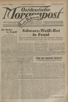 Ostdeutsche Morgenpost : erste oberschlesische Morgenzeitung. Jg.15, Nr. 43 (12 Februar 1933) + dod.