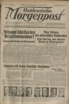 Ostdeutsche Morgenpost : erste oberschlesische Morgenzeitung. Jg.15, Nr. 49 (18 Februar 1933)