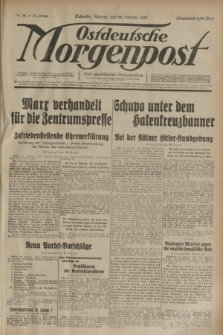 Ostdeutsche Morgenpost : erste oberschlesische Morgenzeitung. Jg.15, Nr. 51 (20 Februar 1933) + dod.