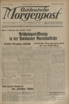 Ostdeutsche Morgenpost : erste oberschlesische Morgenzeitung. Jg.15, Nr. 62 (3 März 1933)