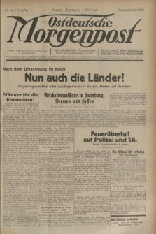 Ostdeutsche Morgenpost : erste oberschlesische Morgenzeitung. Jg.15, Nr. 66 (7 März 1933)