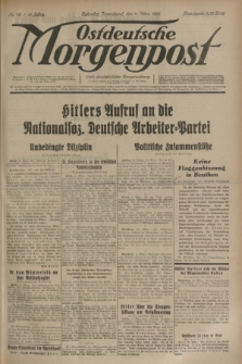 Ostdeutsche Morgenpost : erste oberschlesische Morgenzeitung. Jg.15, Nr. 70 (11 März 1933)