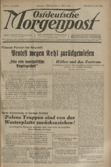 Ostdeutsche Morgenpost : erste oberschlesische Morgenzeitung. Jg.15, Nr. 74 (15 März 1933)