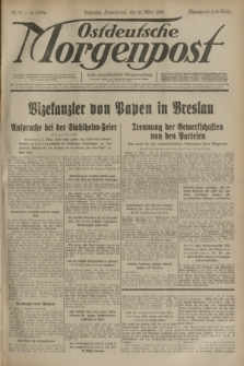 Ostdeutsche Morgenpost : erste oberschlesische Morgenzeitung. Jg.15, Nr. 77 (18 März 1933)