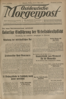 Ostdeutsche Morgenpost : erste oberschlesische Morgenzeitung. Jg.15, Nr. 86 (27 März 1933) + dod.