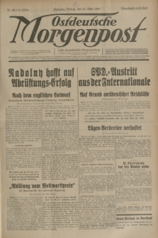 Ostdeutsche Morgenpost : erste oberschlesische Morgenzeitung. Jg.15, Nr. 90 (31 März 1933)