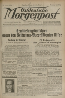 Ostdeutsche Morgenpost : erste oberschlesische Morgenzeitung. Jg.15, Nr. 95 (5 April 1933)