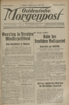 Ostdeutsche Morgenpost : erste oberschlesische Morgenzeitung. Jg.15, Nr. 102 (12 April 1933)