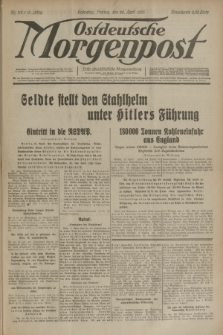 Ostdeutsche Morgenpost : erste oberschlesische Morgenzeitung. Jg.15, Nr. 116 (28 April 1933)