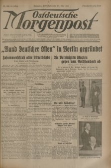 Ostdeutsche Morgenpost : erste oberschlesische Morgenzeitung. Jg.15, Nr. 144 (27 Mai 1933)