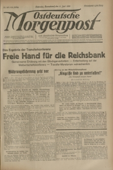 Ostdeutsche Morgenpost : erste oberschlesische Morgenzeitung. Jg.15, Nr. 151 (3 Juni 1933)