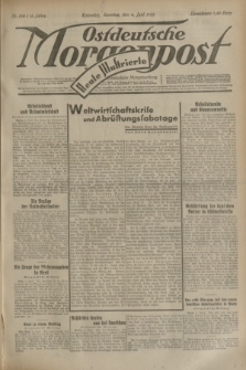 Ostdeutsche Morgenpost : erste oberschlesische Morgenzeitung. Jg.15, Nr. 152 (4 Juni 1933) + dod.