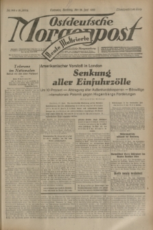 Ostdeutsche Morgenpost : erste oberschlesische Morgenzeitung. Jg.15, Nr. 165 (18 Juni 1933) + dod.