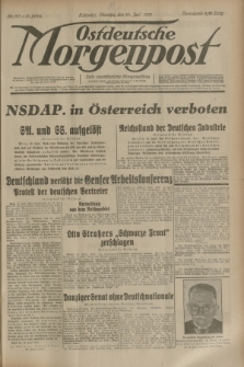 Ostdeutsche Morgenpost : erste oberschlesische Morgenzeitung. Jg.15, Nr. 167 (20 Juni 1933)
