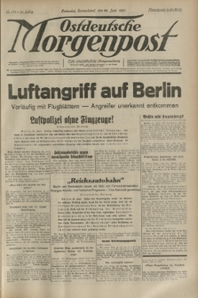 Ostdeutsche Morgenpost : erste oberschlesische Morgenzeitung. Jg.15, Nr. 171 (24 Juni 1933)