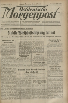 Ostdeutsche Morgenpost : erste oberschlesische Morgenzeitung. Jg.15, Nr. 190 (13 Juli 1933)