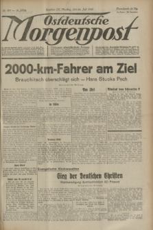 Ostdeutsche Morgenpost : Führende oberschlesische Zeitung. Jg.15, Nr. 201 (24 Juli 1933) + dod.