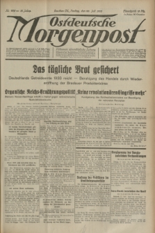 Ostdeutsche Morgenpost : Führende oberschlesische Zeitung. Jg.15, Nr. 205 (28 Juli 1933)