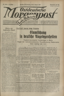 Ostdeutsche Morgenpost : Führende oberschlesische Zeitung. Jg.15, Nr. 214 (6 August 1933) + dod.