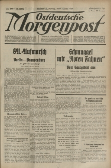 Ostdeutsche Morgenpost : Führende oberschlesische Zeitung. Jg.15, Nr. 215 (7 August 1933) + dod.