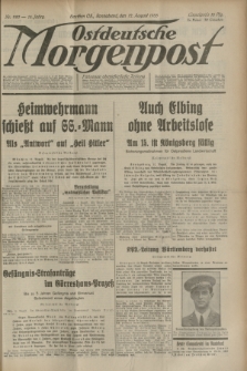 Ostdeutsche Morgenpost : oberschlesische Morgenzeitung. Jg.15, Nr. 220 (12 August 1933)