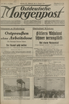 Ostdeutsche Morgenpost : oberschlesische Morgenzeitung. Jg.15, Nr. 224 (16 August 1933)
