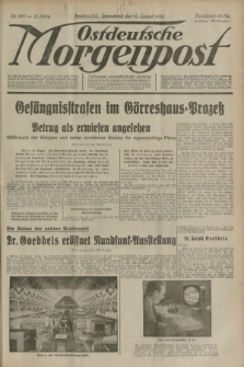 Ostdeutsche Morgenpost : oberschlesische Morgenzeitung. Jg.15, Nr. 227 (19 August 1933)