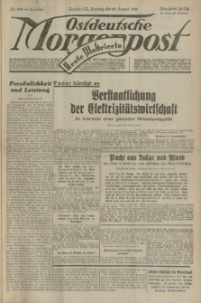 Ostdeutsche Morgenpost : Führende Wirtschaftszeitung. Jg.15, Nr. 235 (27 August 1933) + dod.