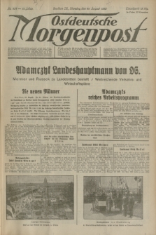 Ostdeutsche Morgenpost : Führende Wirtschaftszeitung. Jg.15, Nr. 237 (29 August 1933)