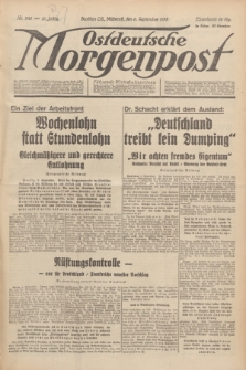 Ostdeutsche Morgenpost : Führende Wirtschaftszeitung. Jg.15, Nr. 245 (6 September 1933)