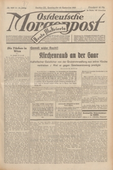 Ostdeutsche Morgenpost : Führende Wirtschaftszeitung. Jg.15, Nr. 249 (10 September 1933) + dod.