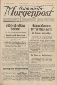 Ostdeutsche Morgenpost : Führende Wirtschaftszeitung. Jg.15, Nr. 258 (19 September 1933)