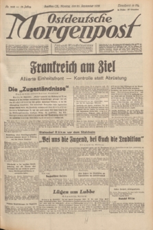 Ostdeutsche Morgenpost : Führende Wirtschaftszeitung. Jg.15, Nr. 264 (25 September 1933)